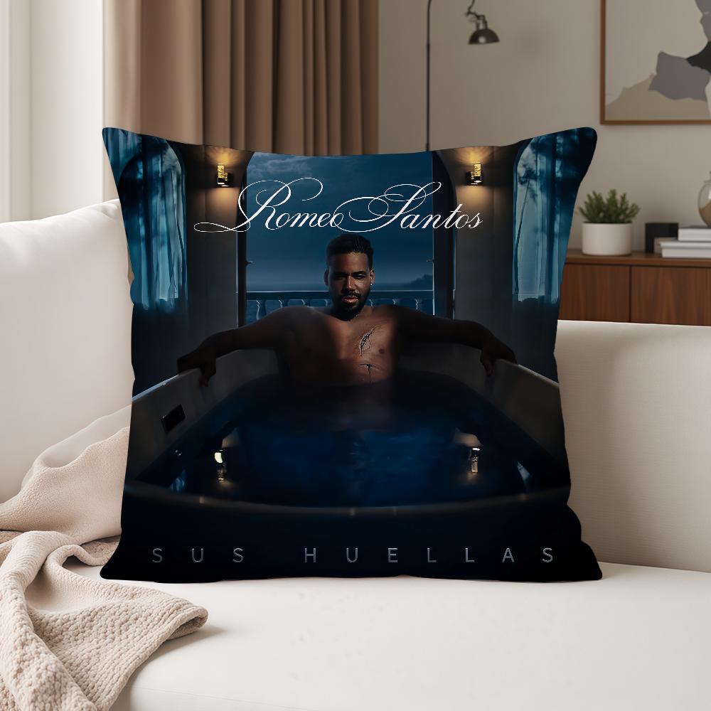 Latin Singer Rromeo Santos Better Late Than Never Pillow Case Suitable For Bedrooms Living Rooms Cars Home Decoration