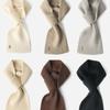 Masmarulez Msrz Easy Hole Pendant Knit Muffler_6colors