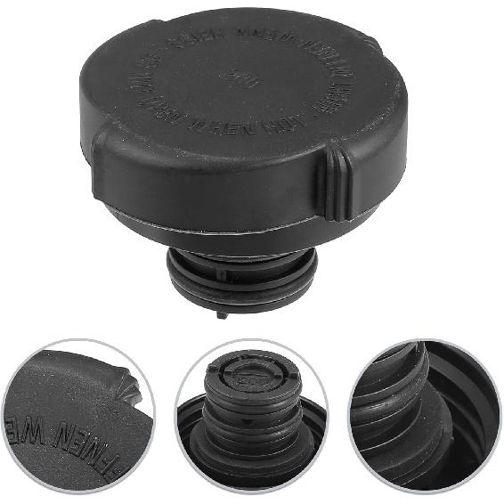 ACROPIX Car Radiator Coolant Reservoir Expansion Tank Cap Fit for BMW 325i E36 E46 1992-2005 No.17111742231/17117639022 - Pack of 1 Black