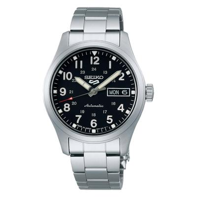 Часы FIELD Mid Size с автоподзаводом и ручным управлением SBSA197 Silver [Five Sports] "Стиль спортивных костюмов" (с обмоткой) Мужской
