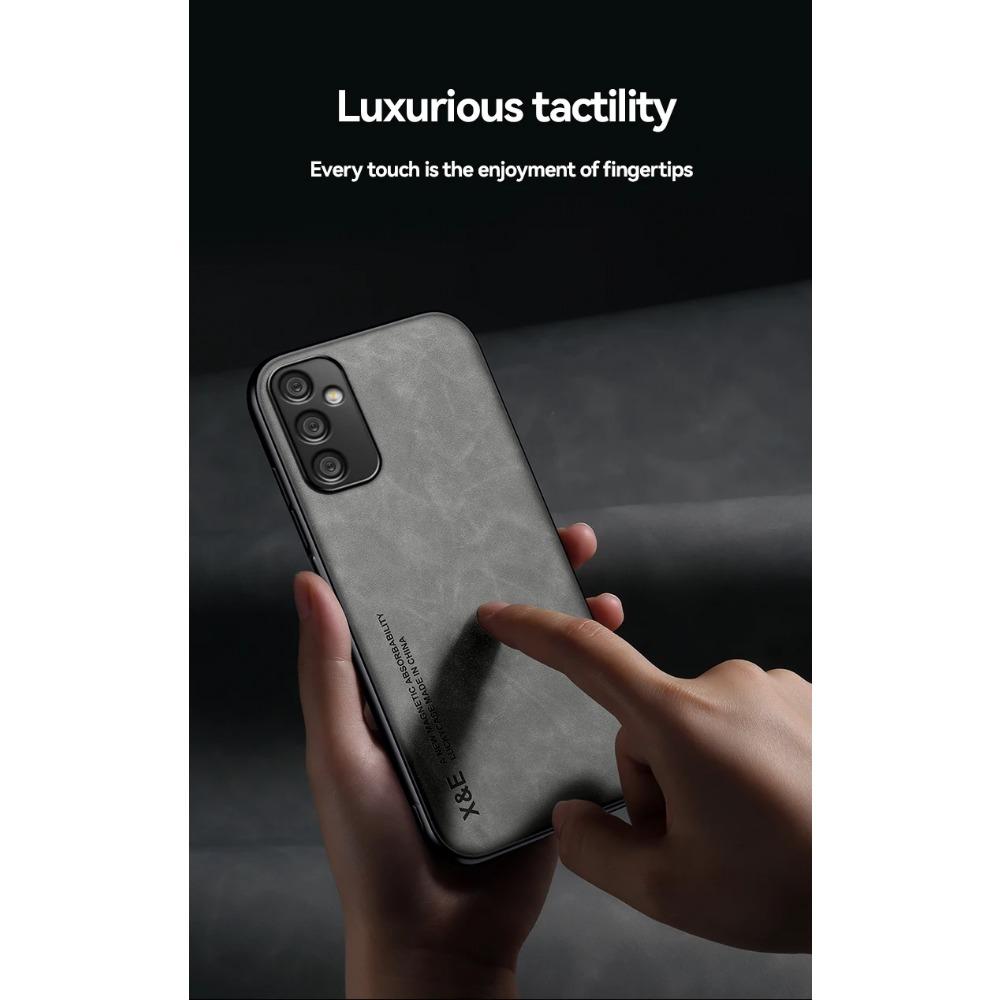 Чехол для Samsung Galaxy A05 A05S A15 A25 A35 A14 A34 A54 A13 A33 A53 A52S 5G Защитный чехол Автомобильный магнитный держатель Текстурированный Бизнес Полная защита