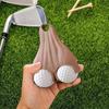 Golf Ball Testicle Sac Holder The Ultimate Gag Golfer Gift Portable Golf Holder For Golf Lovers With Carabiner Golf Themed Party