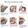 Repair Accessories Shoes Clips Charm Buckle Shoes Toe Protection High Heel Shoes Decoration