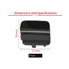 For Mercedes W205 Car Rear Bumper Tow Hook Cover Cap White For Benz C Class Sport  2019-2021 C180 C200 C220 C250 C300 2058853303