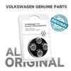 New 4pcs Car Wheel Tire Valve Caps Stem Auto Styling For Volkswagen VW R-line GTI UPi Golf 7 Golf 8 Passat Jetta Touran CAD