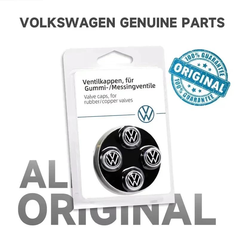 New 4pcs Car Wheel Tire Valve Caps Stem Auto Styling For Volkswagen VW R-line GTI UPi Golf 7 Golf 8 Passat Jetta Touran CAD