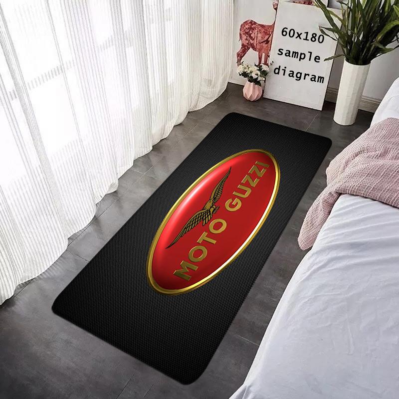 Entrance Doormat Balcony Rugs Moto Guzzi Living Room Carpet Foot Mats Bath Rug Motorcycle Floor Mat Non-slip House Decoration
