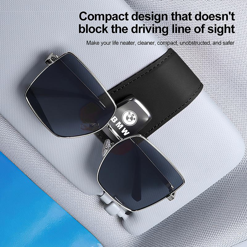 Car Sunshade Storage Bracket Auto Interior Glasses Clip For BMW X3 X4 X5 E61 E62 E93 GT G30 G20 G05 G11 E48 Series i3 i4 G07 G06 OL8