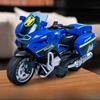 Metal Motorcycle Model With Music Function For Childrens Gift And Collection