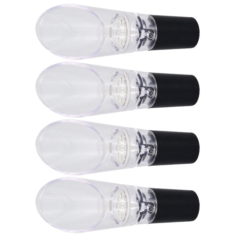 4pcs Bar Accessories PC Wine Aerator Pourer No Spill Eco Friendly Decanter Spout Gold Rich Bubbles Wine Accessories Party Use