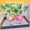Adorable Cute Cat Fish Plush Toy Headset Keychain Soft Pp Cotton Doll Accessory