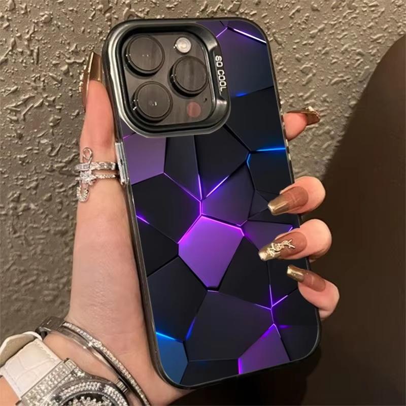 Продвинутый чехол для телефона с печатной платой для iPhone 15 17 17Air 14 13 12 11 Pro Max Plus 7 8 16E Прозрачный противоударный чехол Жесткая крышка