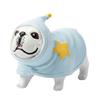Desktop Resin Ornaments French Bulldog Figurine, Macaron Color Statue, Cute Dog Desk Decor Childrens Room Decorations for Bedroom Living Kids