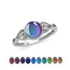Gift Gift For Women Girl New Fashion Luminous Mood Ring Color Change Rings Temperature Control