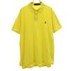 Short Sleeve Polo Shirt L Yellow Men's Used