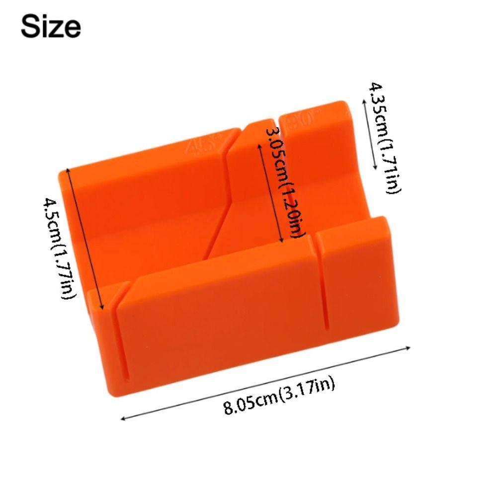 45 Degrees Miter Box Lightweight Precision Miter Box Multi-Function Miter Box  DIY Projects