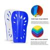 1Pair Football Shields Soccer Shin Guards Kits For Children Man Protective Gear Breathable Plastic Safety Shin Pads 5 Colors
