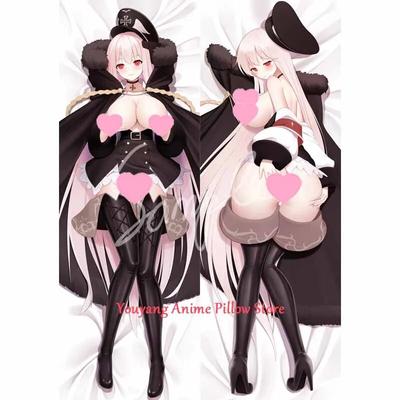 Чехол на подушку в стиле аниме Dakimakura для девочек, Рождественская наволочка с 2-сторонним принтом, обнимающая подушка для тела