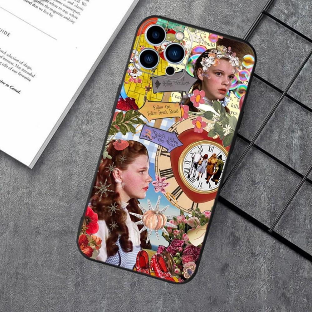 The W-Wizard of O-OZ Movie Phone Case For iPhone 16,15,14,13,12,11,XS,XR,X,8,7,Pro,Max,Plus,mini Silicone Black Cover