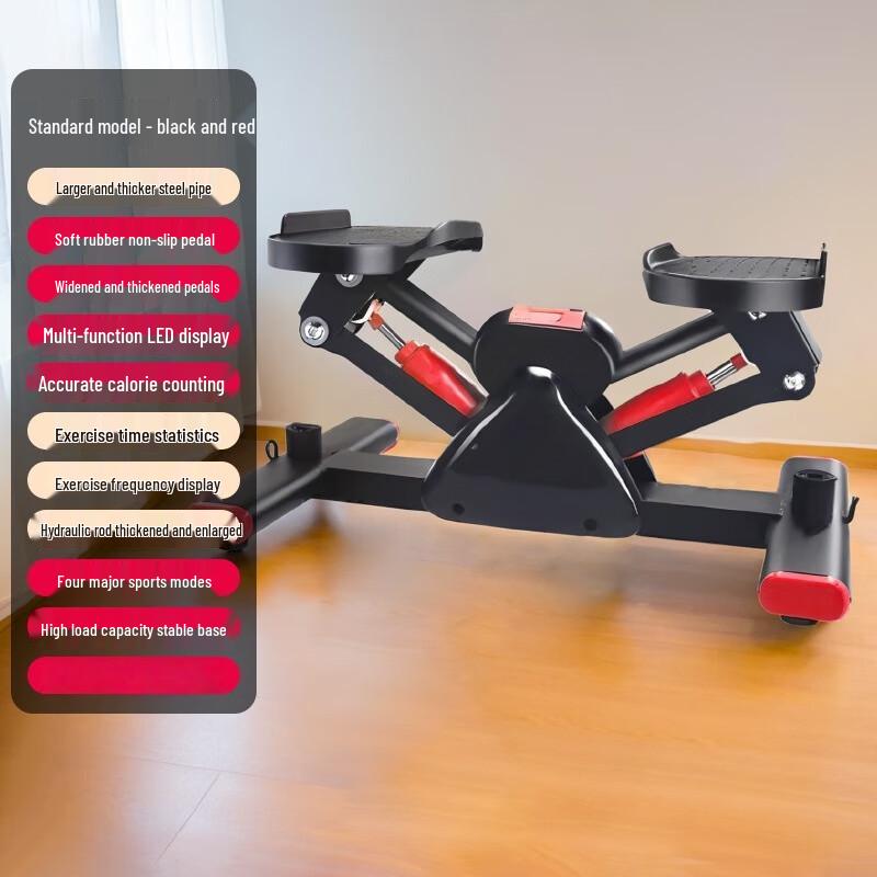 Multi-Functional Home Stepper with Resistance Bands