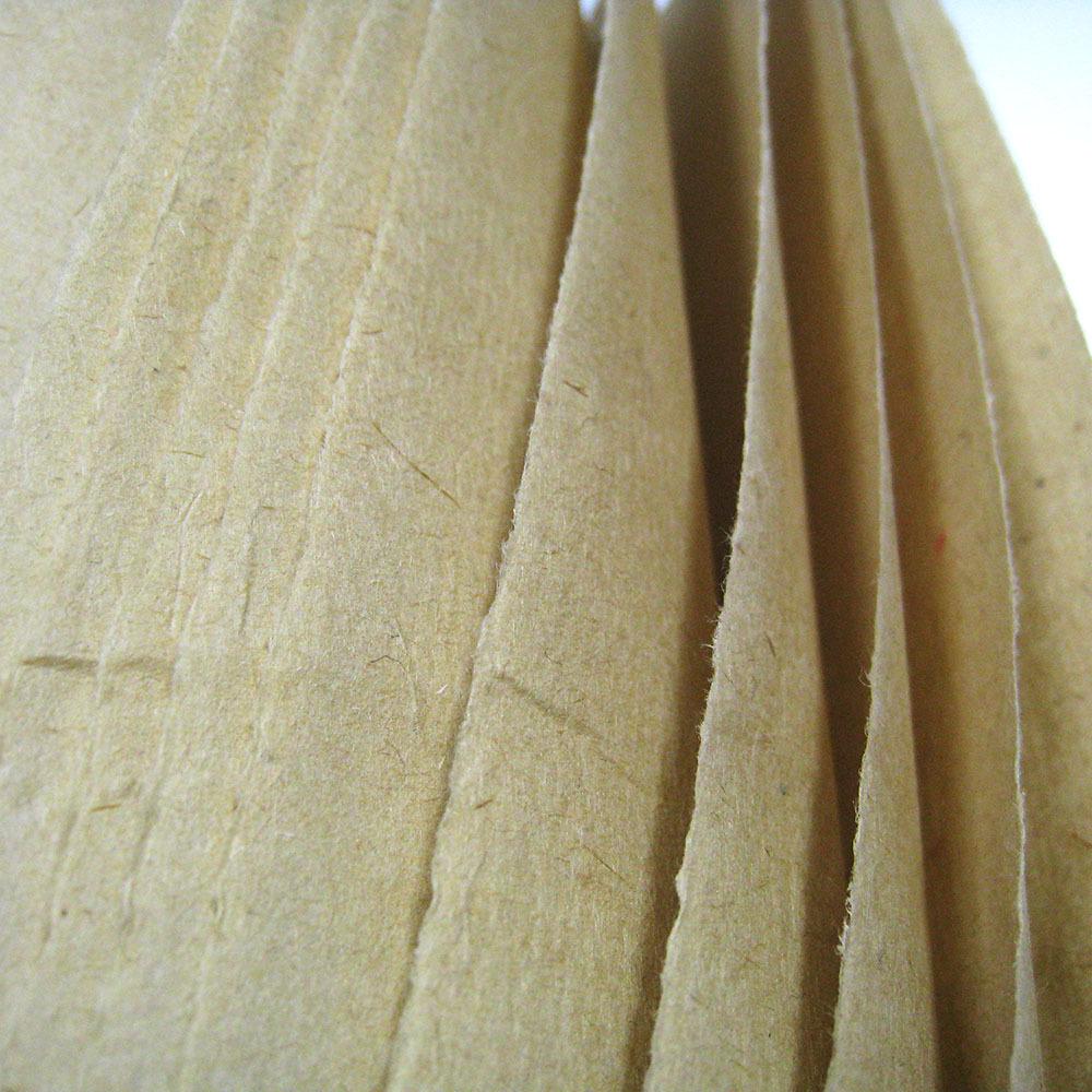 70 Sheets Thickened Yuan Paper - Half-Cooked Bamboo Pulp Antique Calligraphy & Painting Practice Paper with Deckle Edge