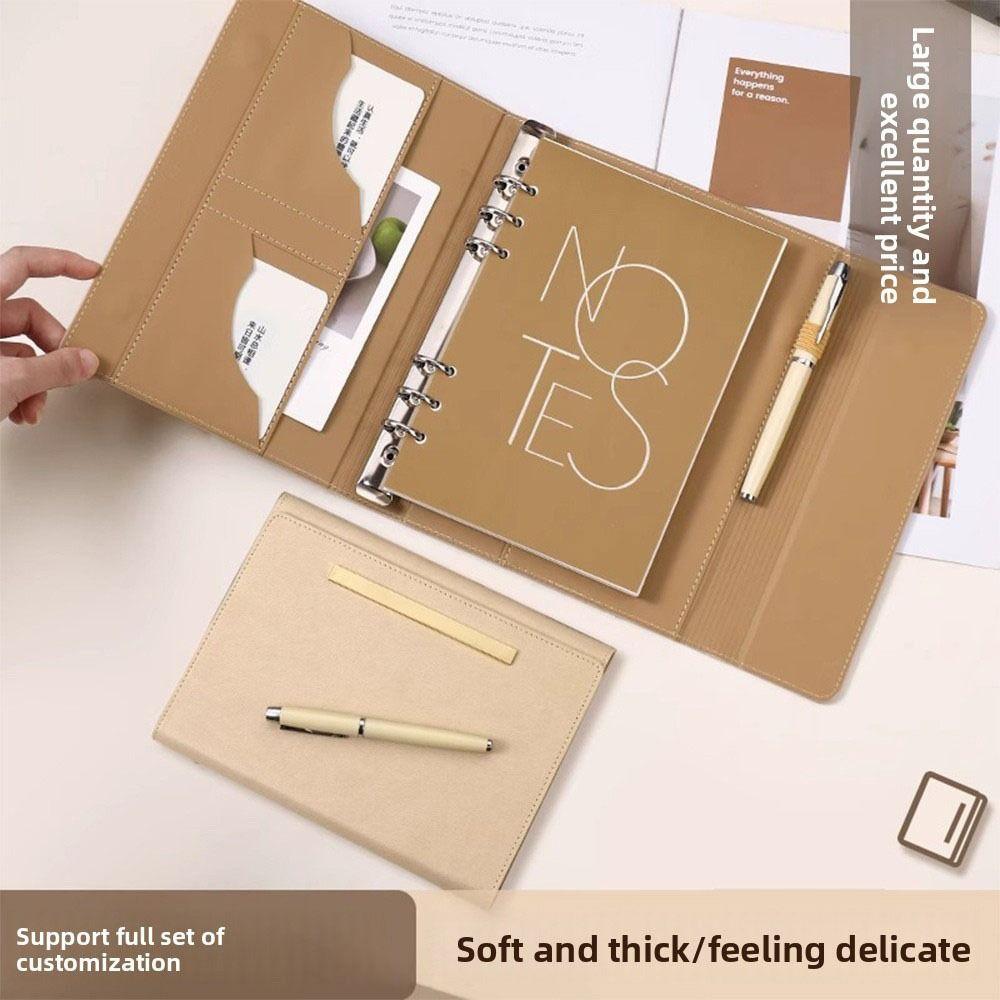 Agenda Planner Binder Notebook A5 Travel Journal Notebook New Refillable Notebook High-end Gifts