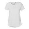 Neutral Womens/Ladies Plain Roll Sleeve T-Shirt