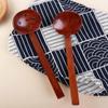 Nature Long Handle Colander Wooden Ladle Soup Spoon Slotted Spoon Ramen Spoon Kitchen Utensil Tool
