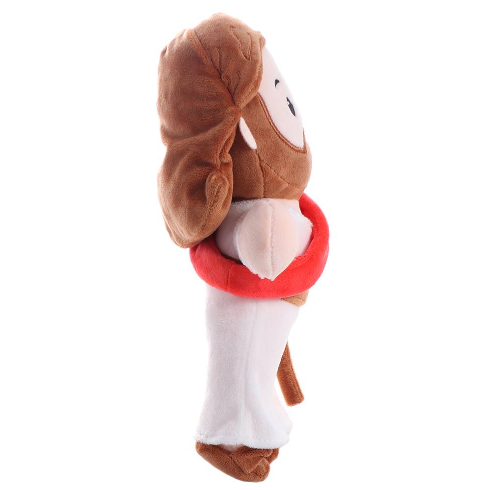 25cm Jesus Plush Toy Cartoon Christ Religious Plushie Figure Holy Family Plush Doll Home Decor