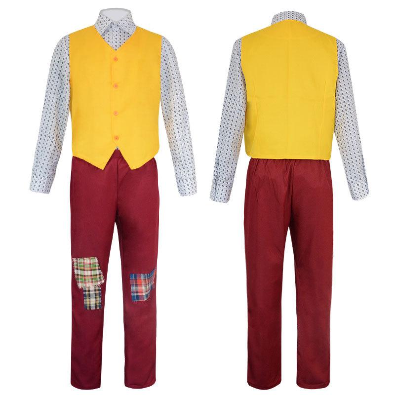Joker Joaquin Phoenix Cosplay Costume Halloween Stage Role Playing Outfit Set