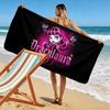 Draculaura Print Beach Towel, Large Soft Quick Dry Towel for Beach Camping Swimming