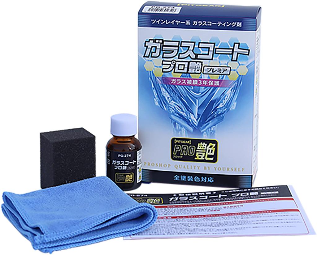 TANAX PG-274 Motorcycle Maintenance Double Layer Ultra Durable Glass Agent Glass Coat