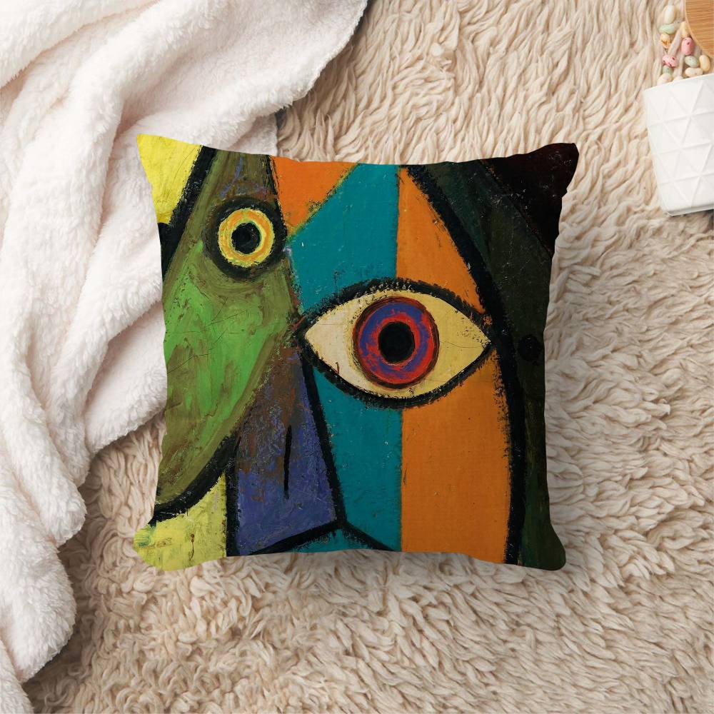 PPicasso Style Painting Cushion Cover Pillowcase Upholstery Sofa Throw Pillow Home Decor Pillowcas