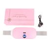 Menstrual Heating Pad FarInfrared Warming Uterus Waist Belt Cramp Relief Heater(Pink )
