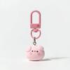 1 пара милых розовых брелоков-свинок с подвеской в виде мультипликационного персонажа, универсальные брелоки-шармы, изысканные украшения для рюкзака, аксессуары, подарки