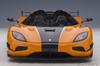 AUTOart Koenigsegg Agera RS Черный Готовый Продукт 79023 1/18 Оранжевый/Карбон