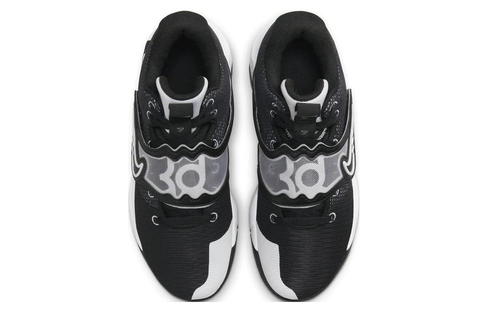Nike KD Trey 5 X 'Black Volt White' Men's Low-Top Basketball Shoes DJ7554-007