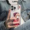 Кот-шляпа Аска для iPhone17promax Apple 16 мультяшный чехол для телефона 14/13 Аниме 15