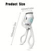 Электрические щипцы для завивки ресниц с USB-зарядкой - быстрый нагрев, стойкий завиток с цифровым дисплеем