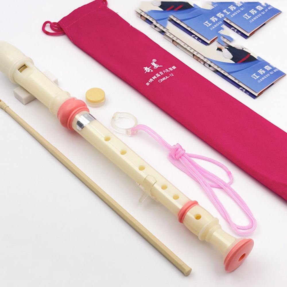 Baroque Fingering Eight Hole Clarinet Easy Adjustable Vertical Flute Musical Instrument