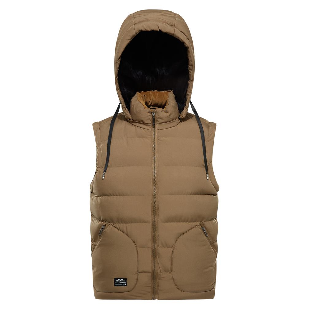 Men's Autumn and Winter Thick Down Cotton Vest