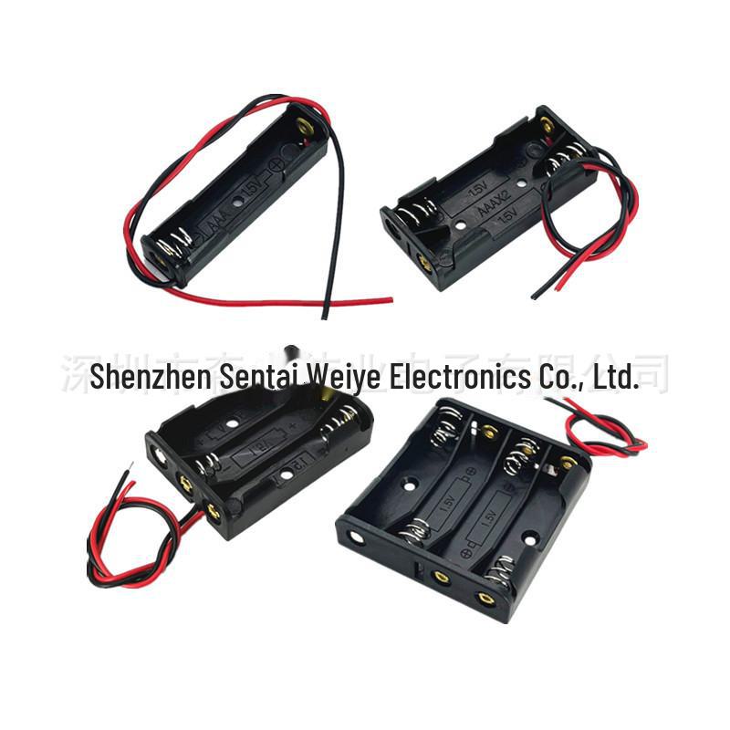 Батарейный отсек типа AAA с крышкой, переключателем и штифтом — вмещает 1/2/3/4/6/8 батареек, расположенных рядом.