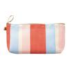 Midori Pouch with Gusset Mesh Striped Pattern Red 53335006