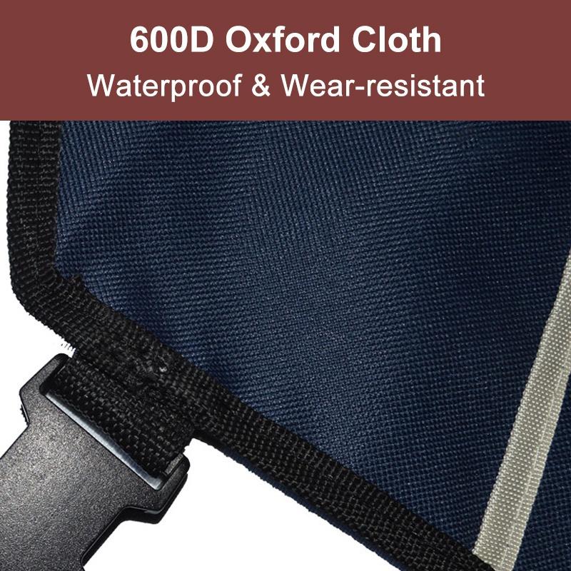 Женский повседневный вощеный оксфордский рабочий фартук, модный безрукавный водонепроницаемый карманный кухонный домашний садовый фартук для деревообработки 52x55 см