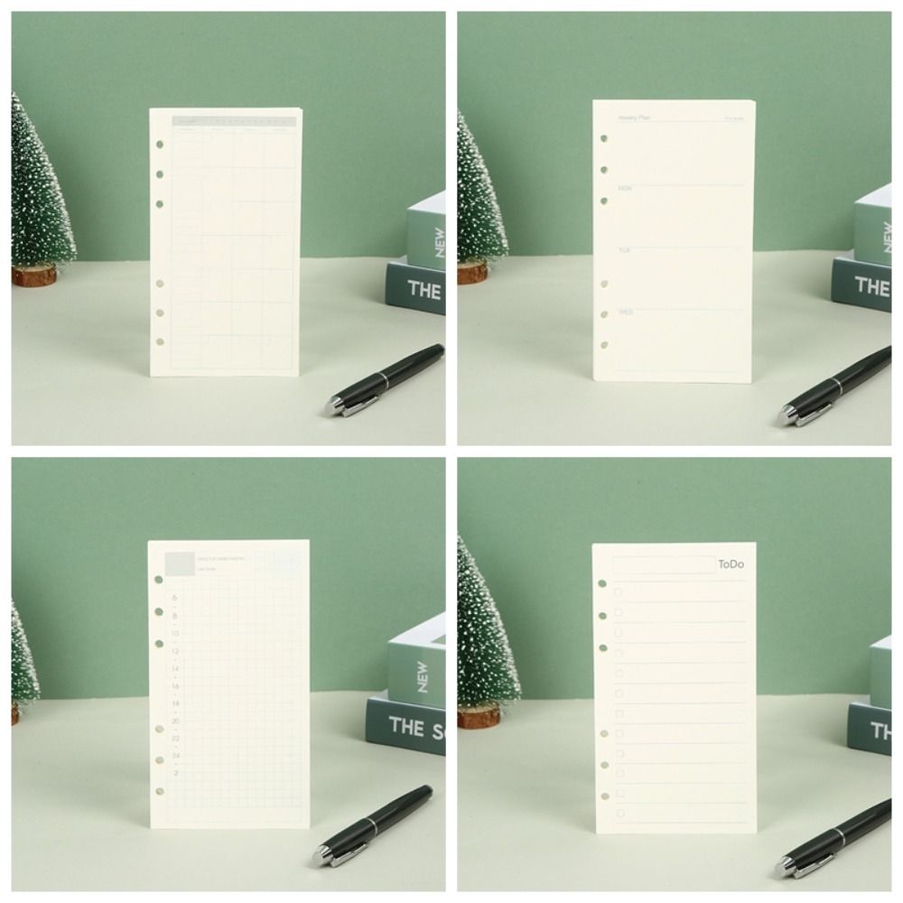 45 листов A5 A6 A7 Внутренняя сменная бумага Сменный спиральный скоросшиватель Спиральный скоросшиватель Бумага для записных книжек Студенты