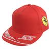 Шляпа Кепка Outlet Brand Scuderia Ferrari F1 Goods Полиэстер Эмблема Официальная бейсболка SF Replica TEAM CAP 28003 [Ferrari] Мужская (Карлос Сайнс) [Элемент]