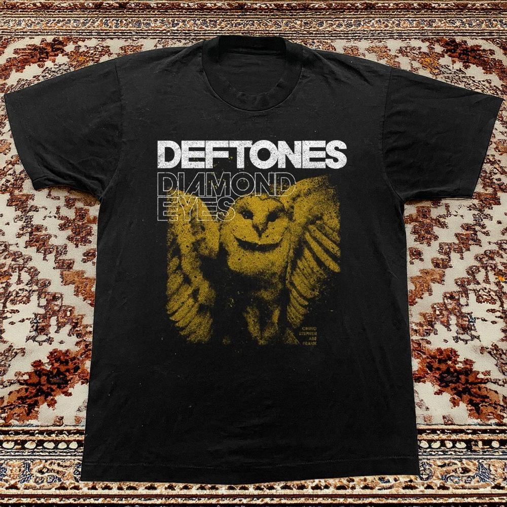 Deftones Diamond Eyes, Черная унисекс футболка, Размеры от S до