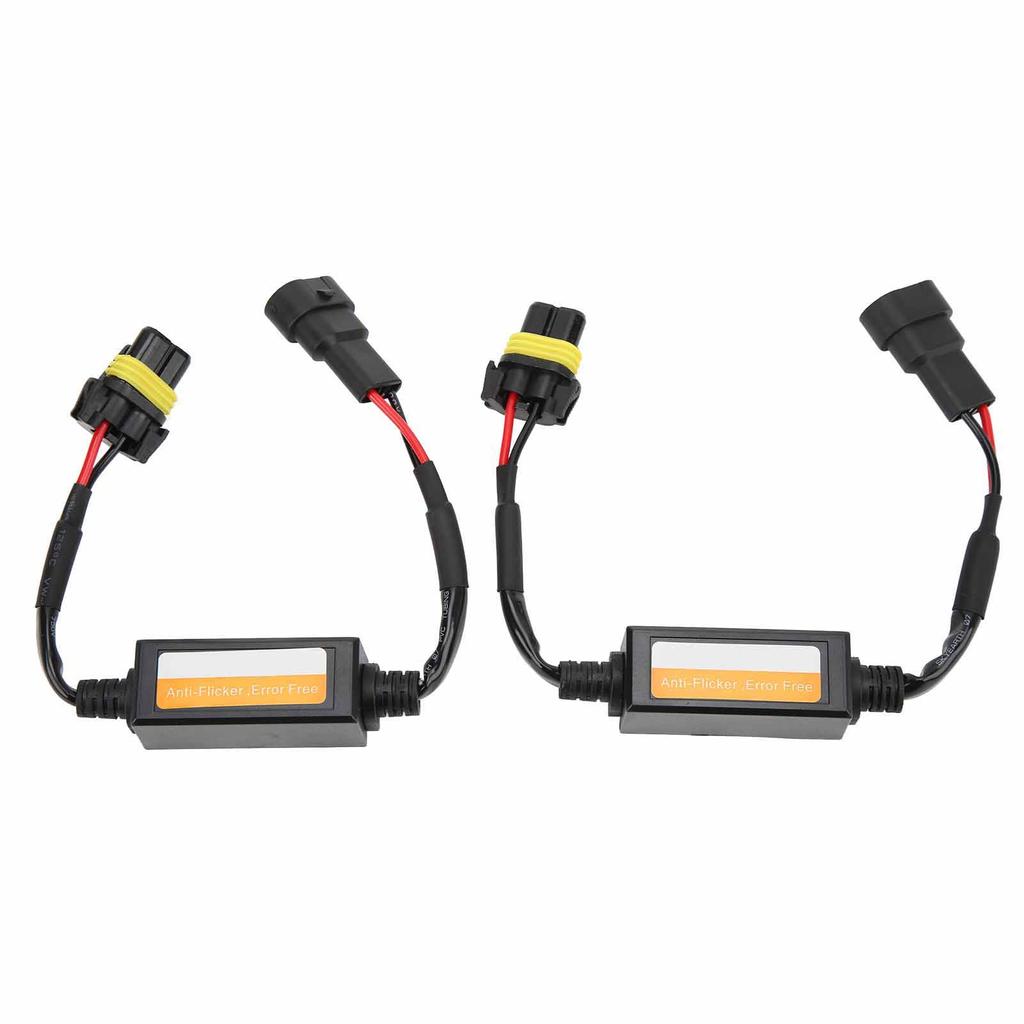2PCS 9005 9006 90012 LED Headlight Decoder Anti Flicker Error Free Plug and Play Compact
