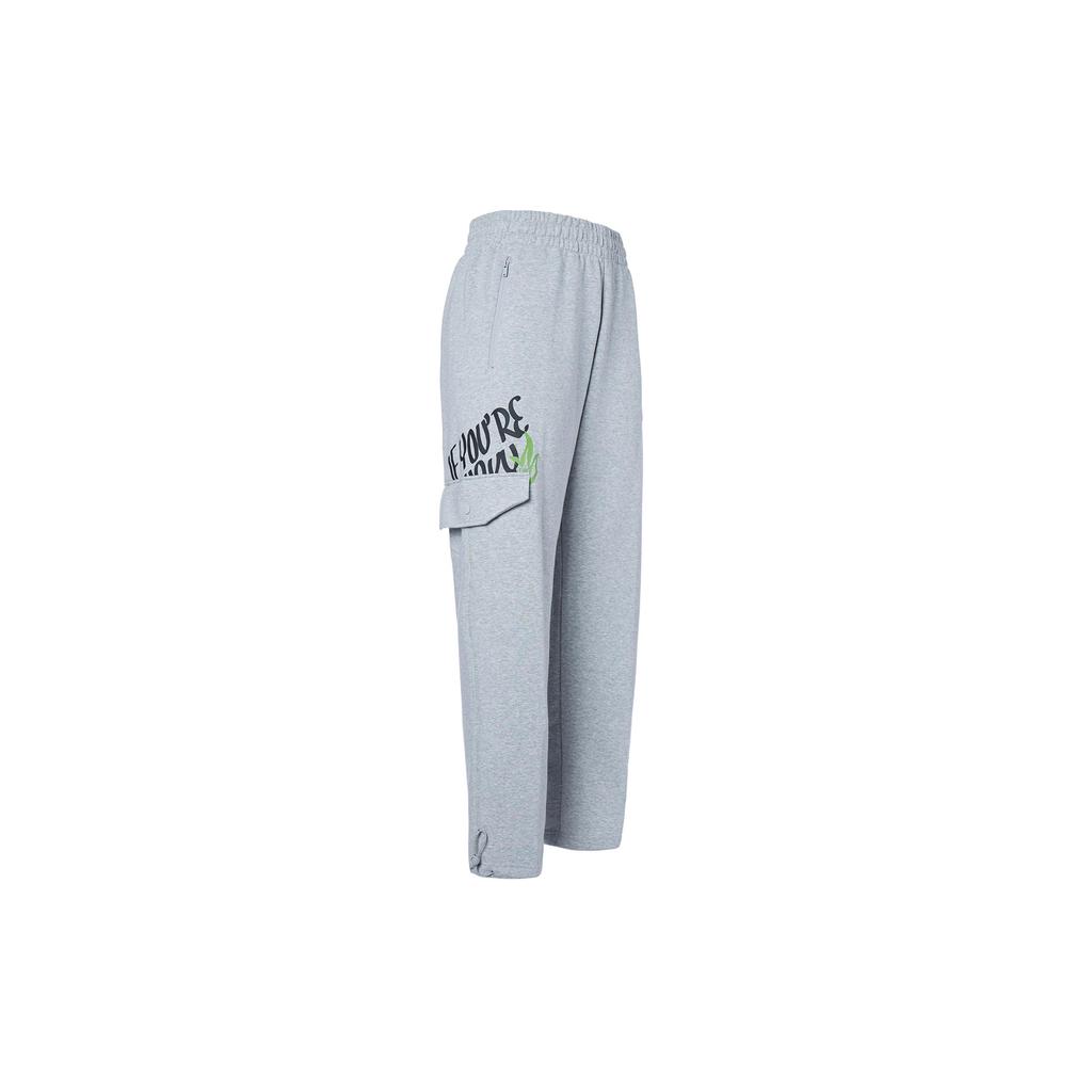 Anta Life Collection Casual Pants Unisex Gray Heather Gray 172348301-2