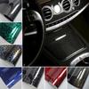 High Gloss Carbon Fiber Vinyl Film 50x30CM Car Interior Sticker  for Car Motorcycle DIY